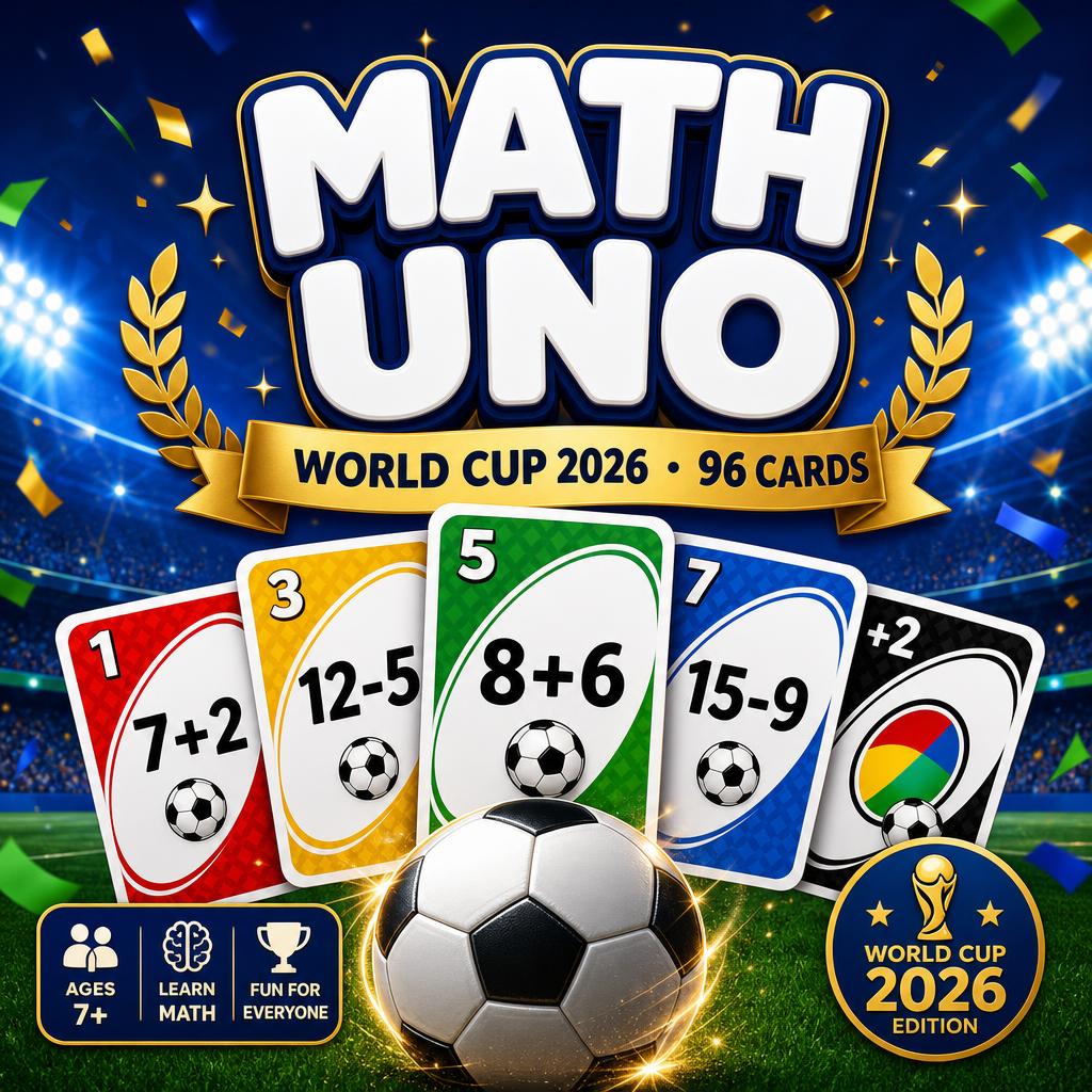 Math UNO — FIFA World Cup 2026 cover