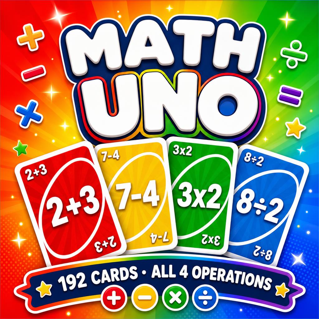 Math UNO — Complete Deck cover